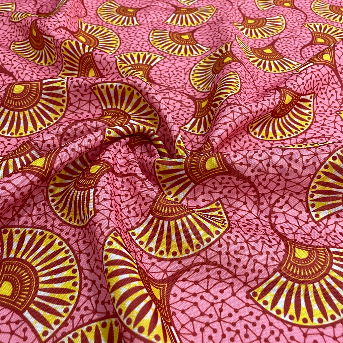 Oxford Digital Leque Rosa e Dourado