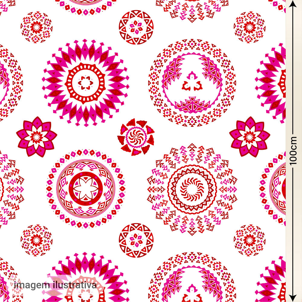 Oxford Digital Pink Fundo Branco