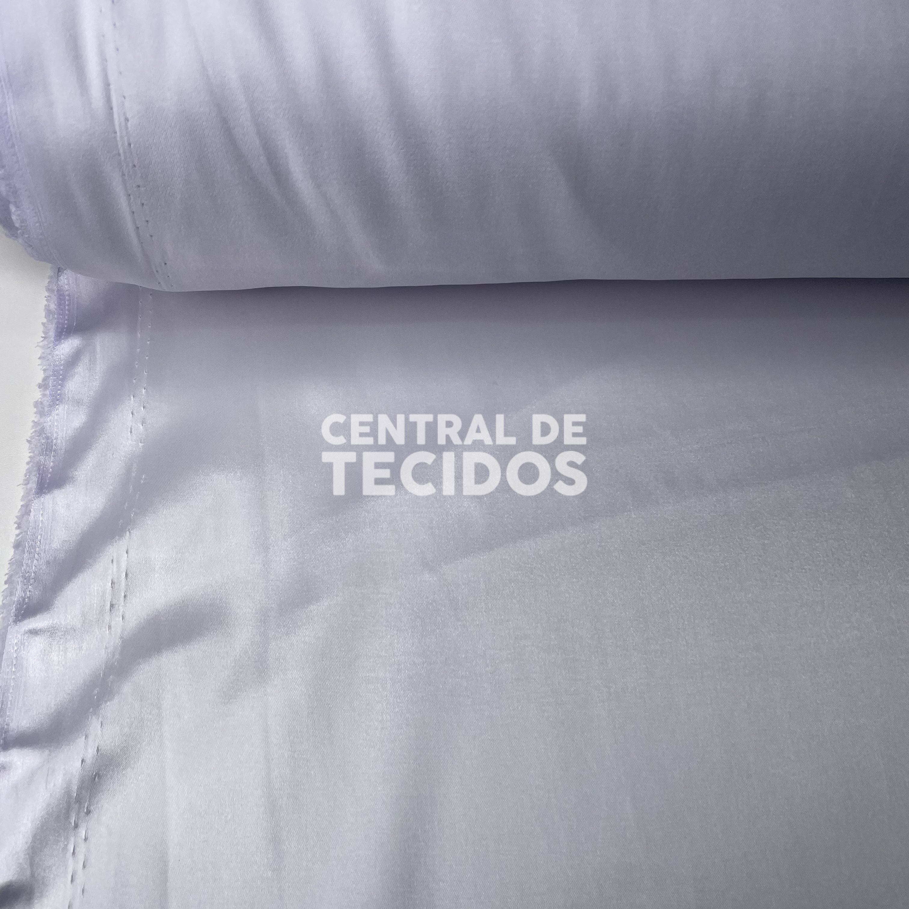 Cetim com Elastano Branco