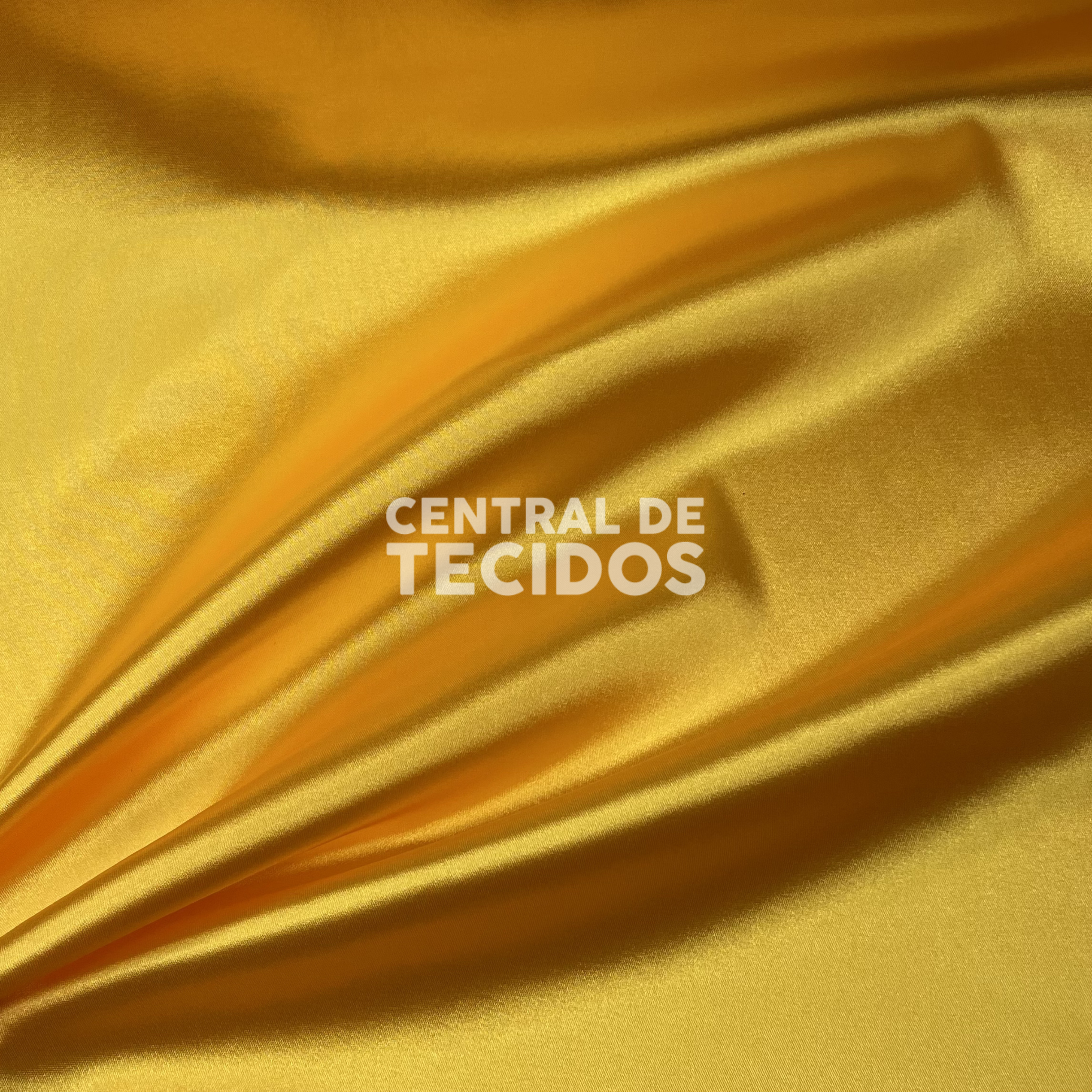 Cetim com Elastano Amarelo