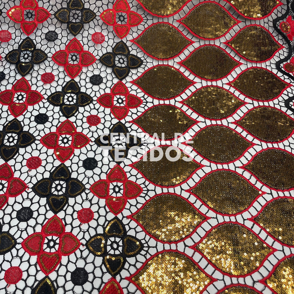 Guipir Kampala Vermelho e Preto