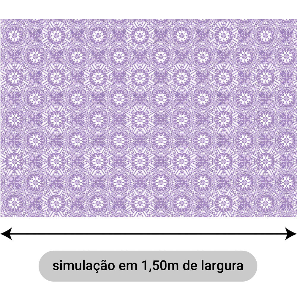 Oxford Digital Círculos Mandala Lilás