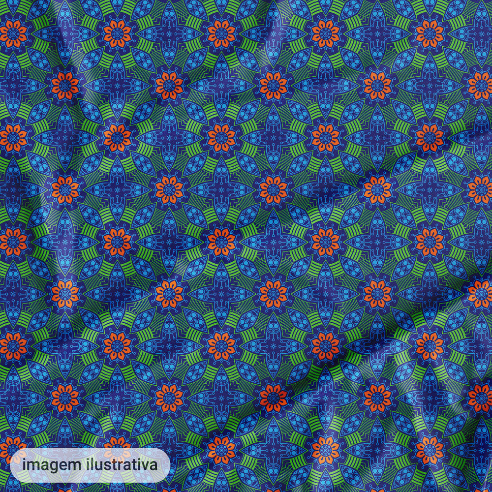 Oxford Digital Círculos Mandala Três Tons
