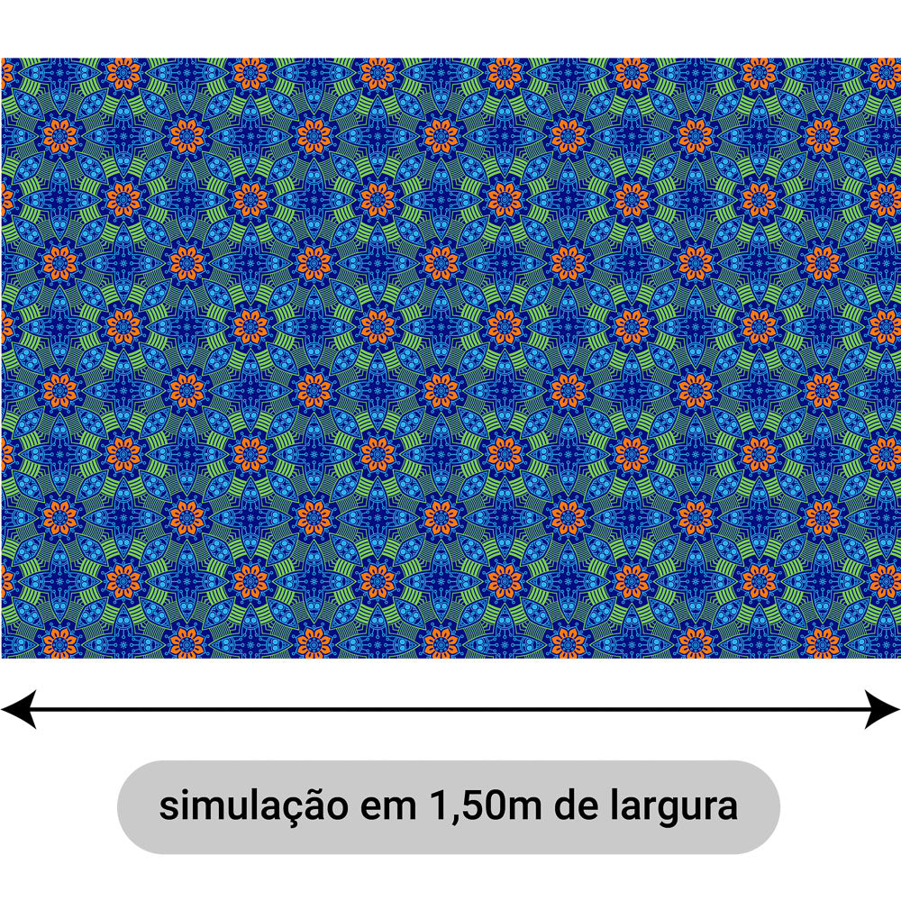 Oxford Digital Círculos Mandala Três Tons