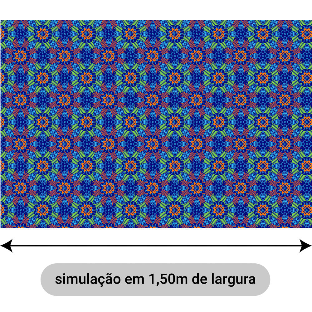 Oxford Digital Círculos Mandala Quatro Tons