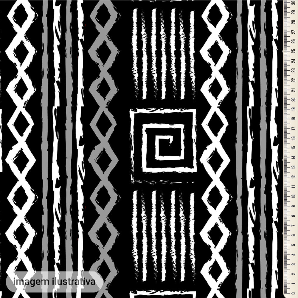 Oxford Digital Tribal Preto