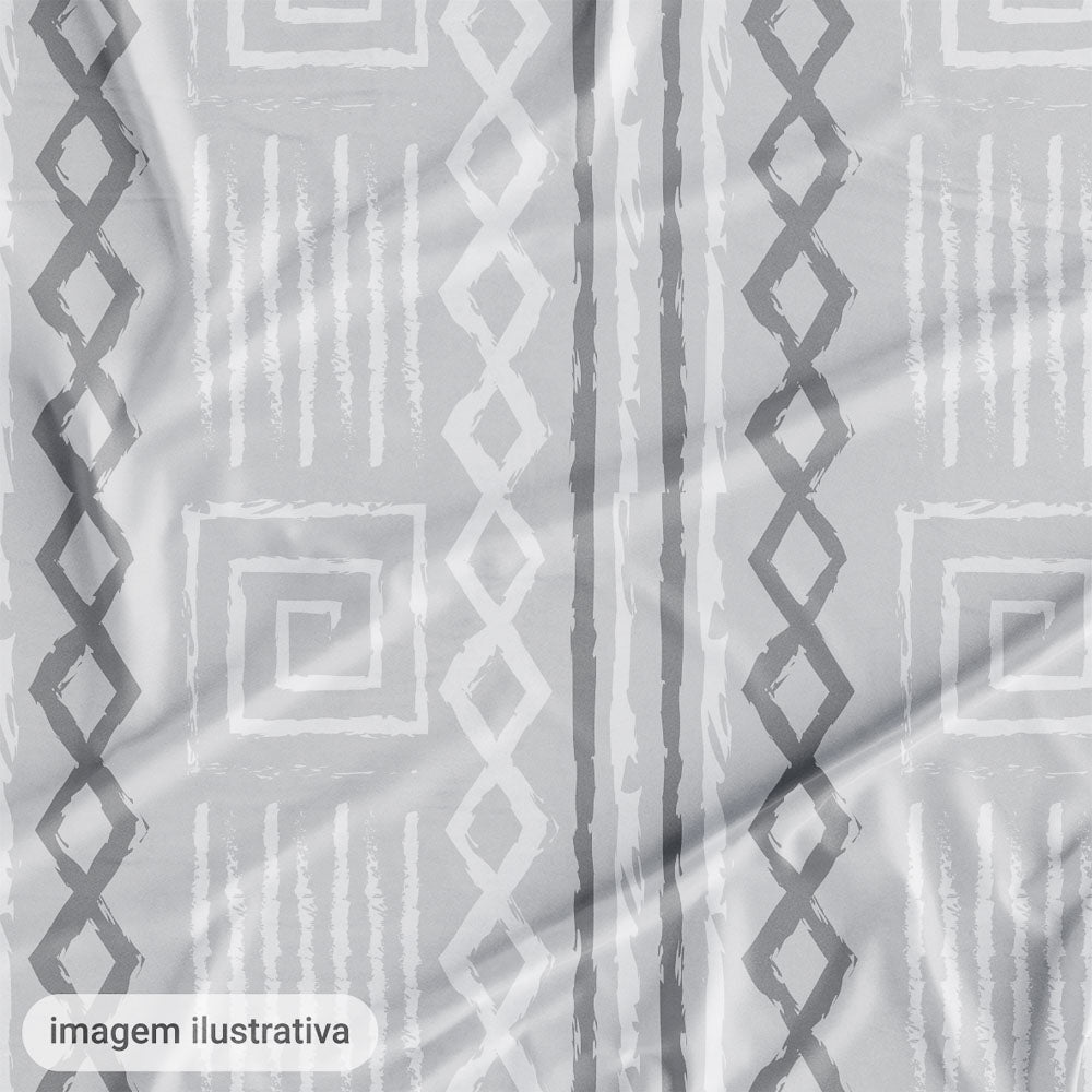 Oxford Digital Tribal Cinza