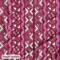 Oxford Digital Étnico Geométrico Pink