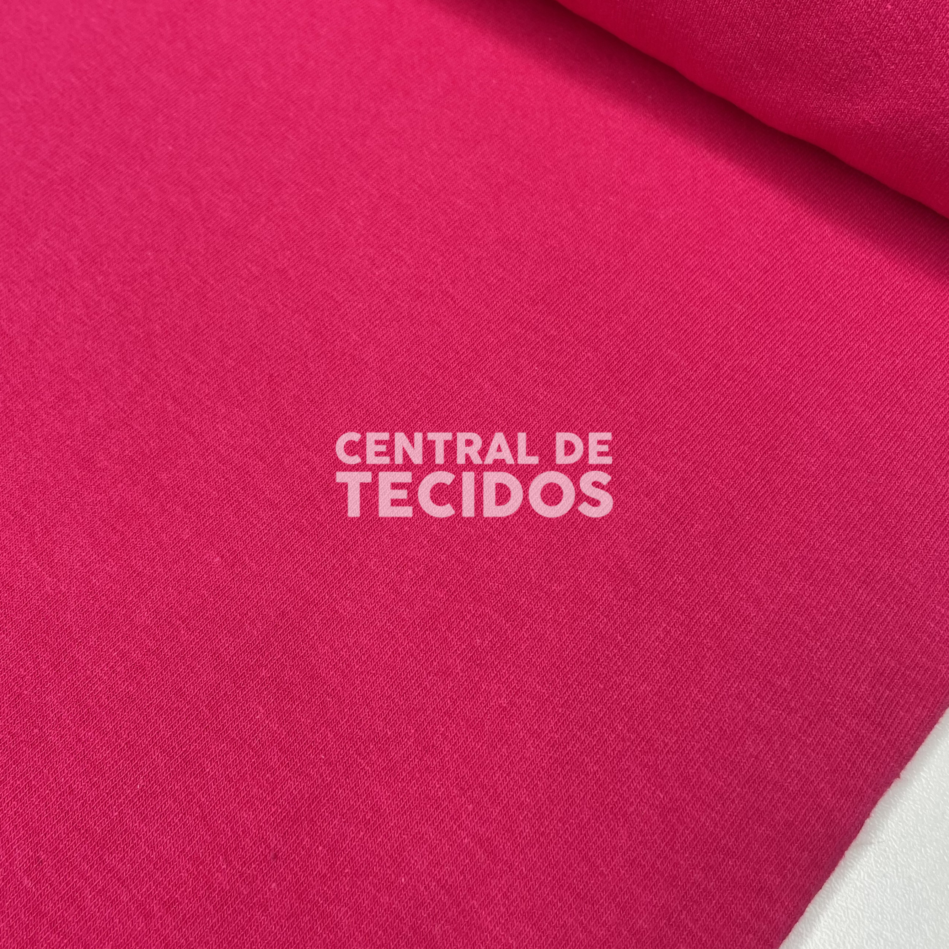 Malha Cotton Rosa Choque