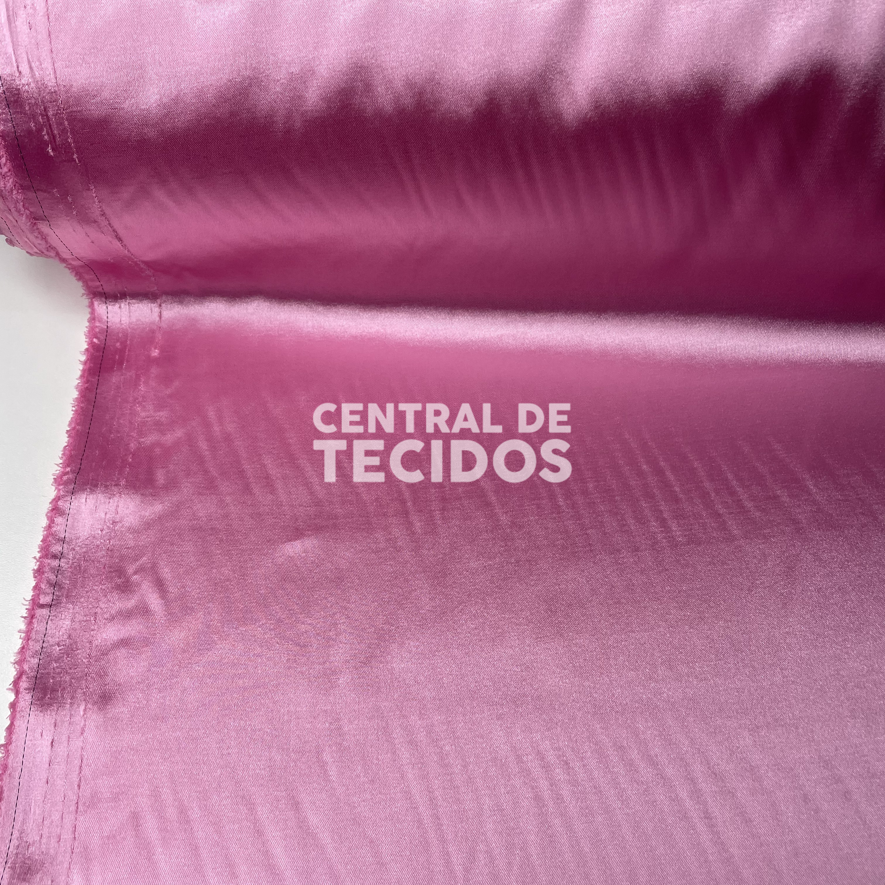 Cetim com Elastano Rosa