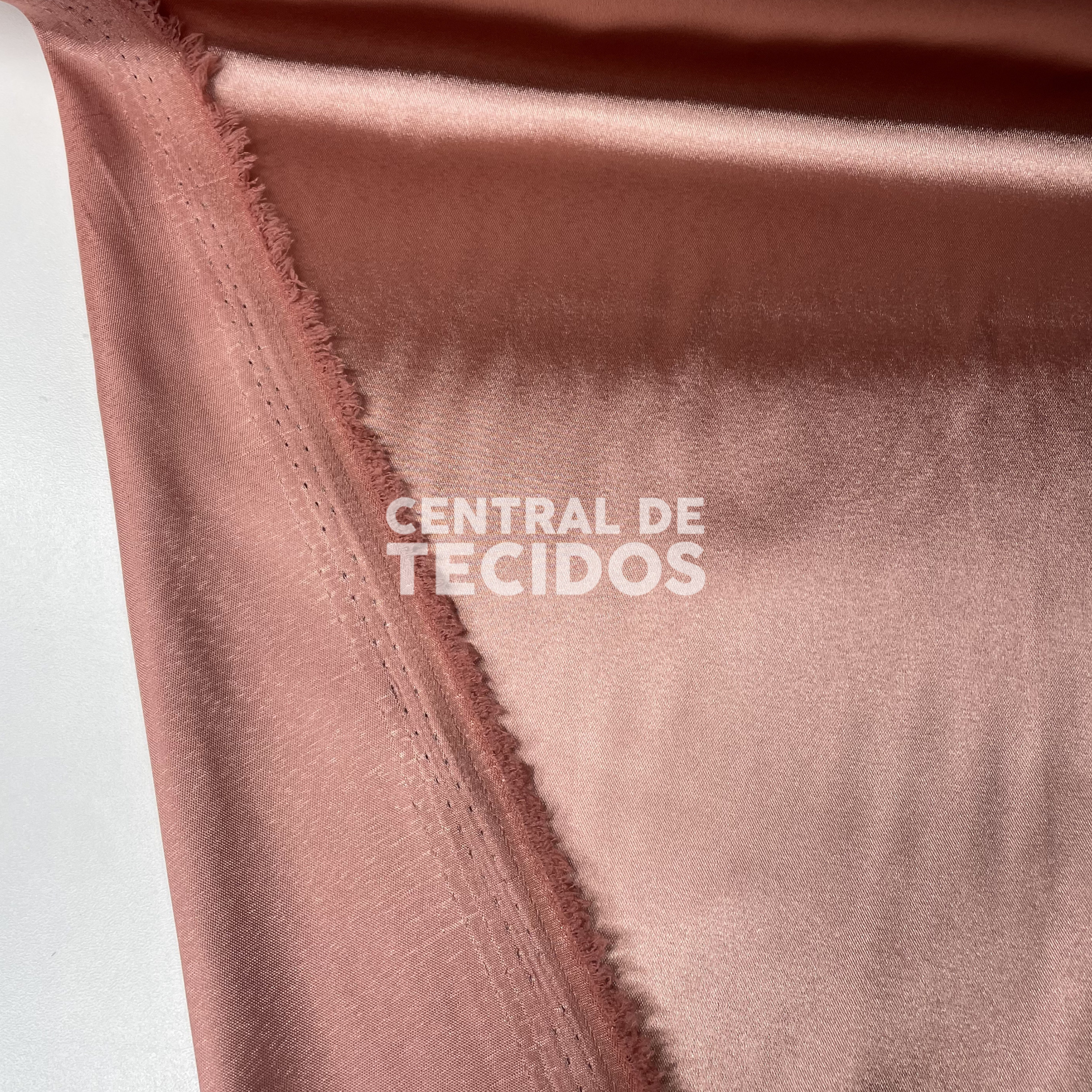 Cetim com Elastano Rosa Antigo