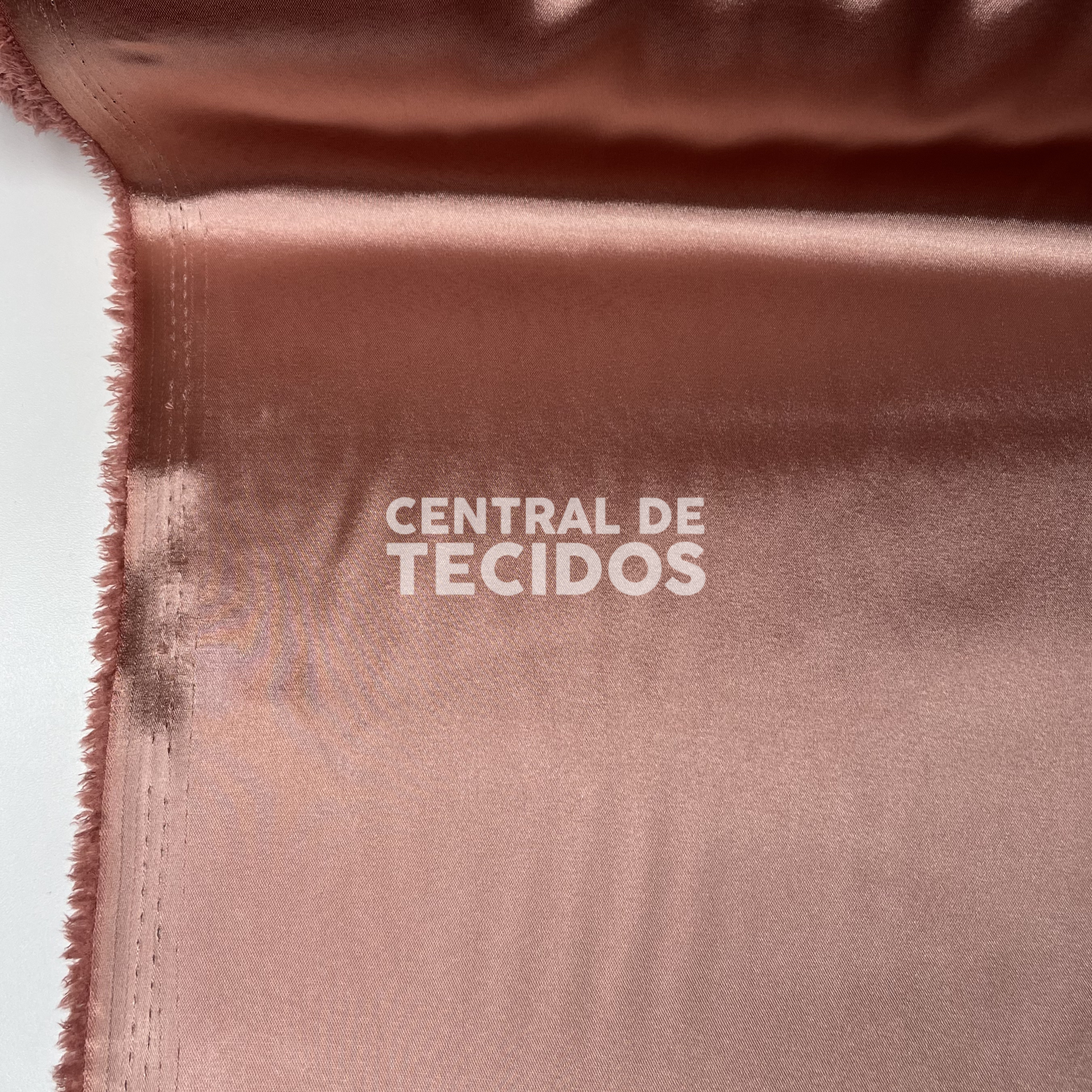Cetim com Elastano Rosa Antigo