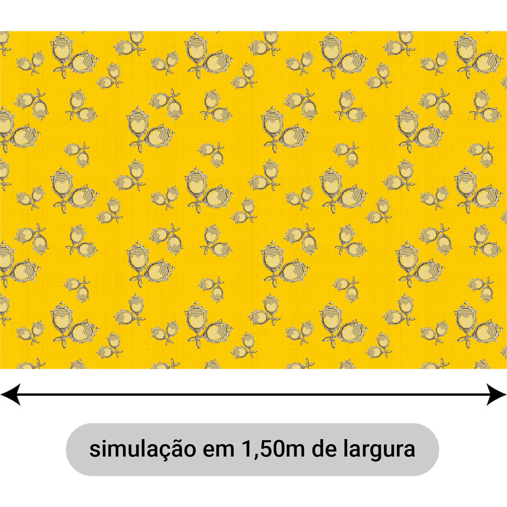 Oxford Digital Espelhos Amarelo
