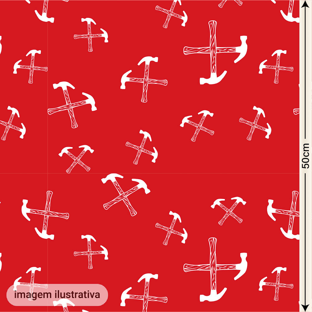 Oxford Digital Martelos de Ogum Fundo Vermelho