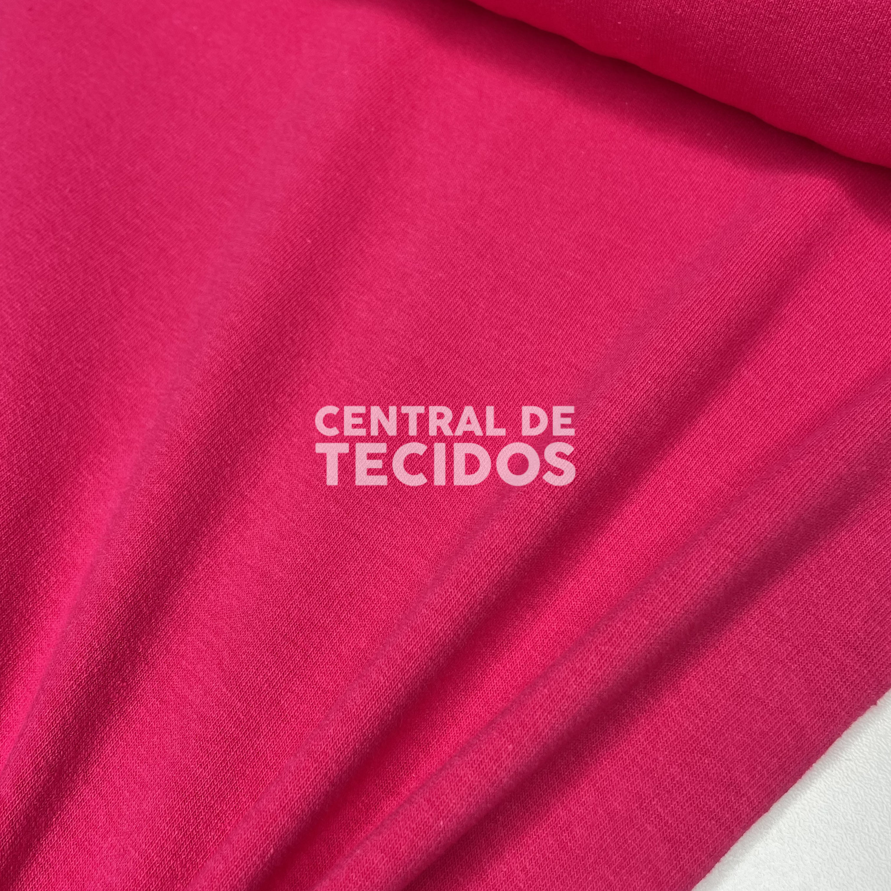 Malha Cotton Rosa Choque