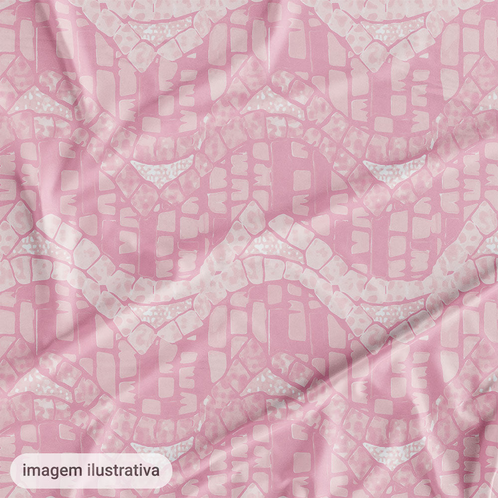 Oxford Digital Azulejo Bamboo Rosa