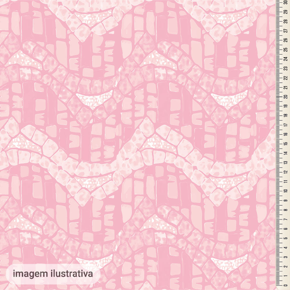 Oxford Digital Azulejo Bamboo Rosa