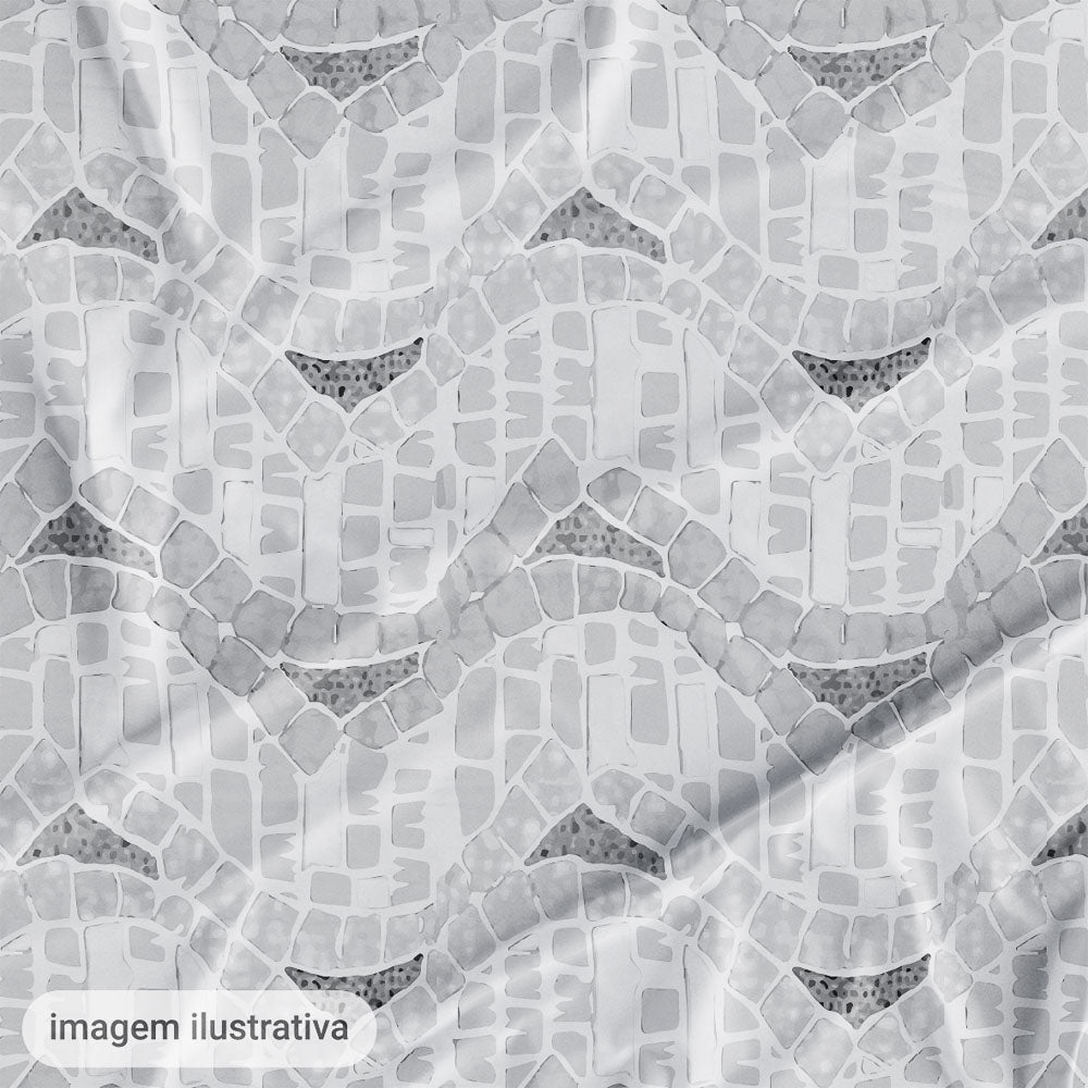 Oxford Digital Azulejo Bamboo Cinza