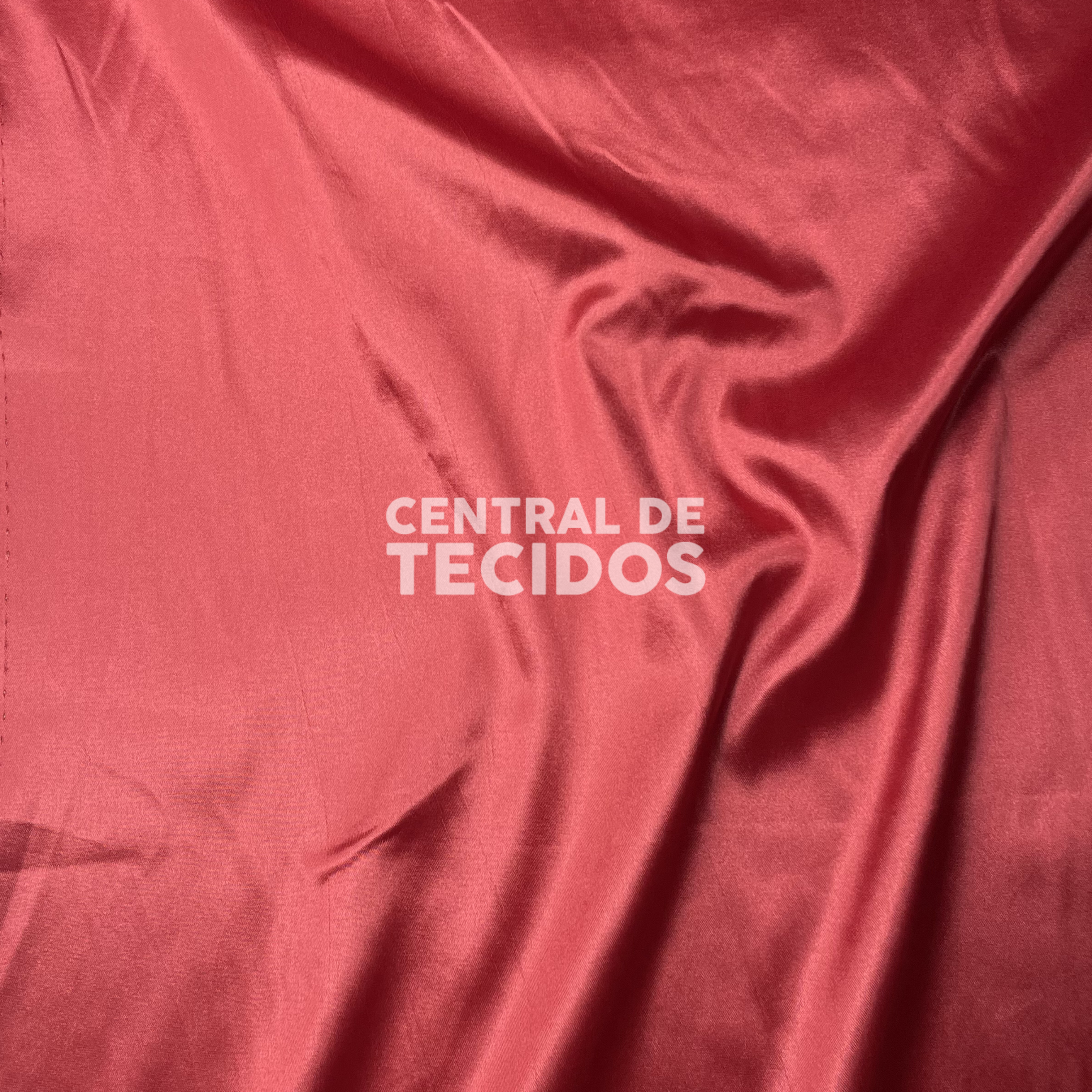Cetim com Elastano Vermelho