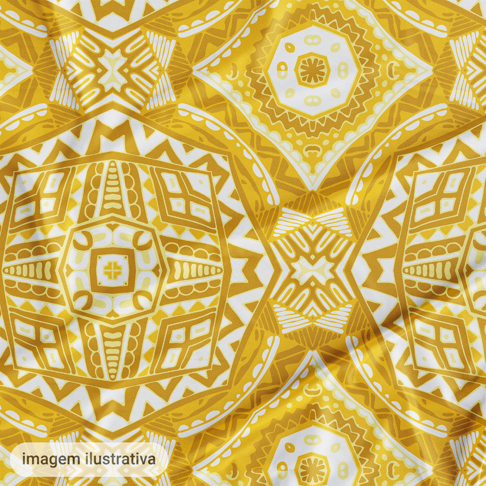 Oxford Digital Mandalas Amarelo