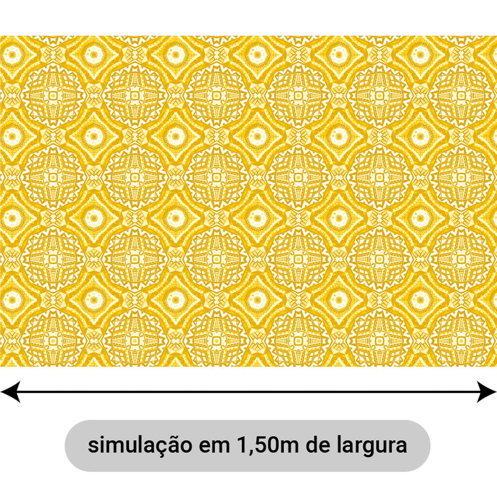 Oxford Digital Mandalas Amarelo