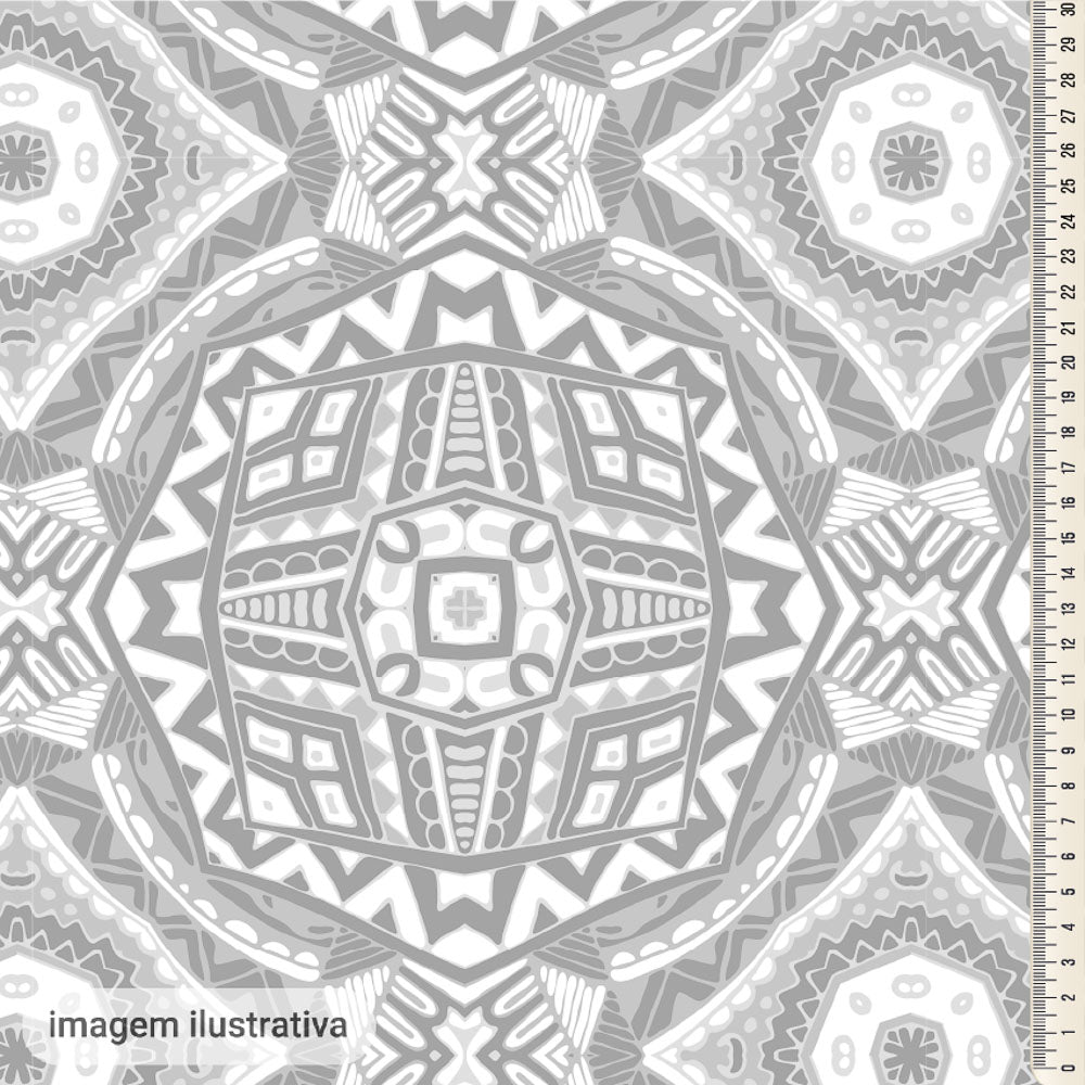 Oxford Digital Mandalas Cinza