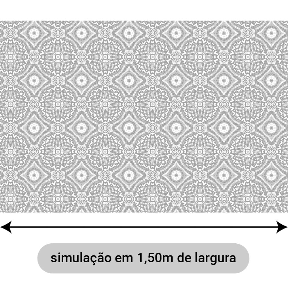 Oxford Digital Mandalas Cinza