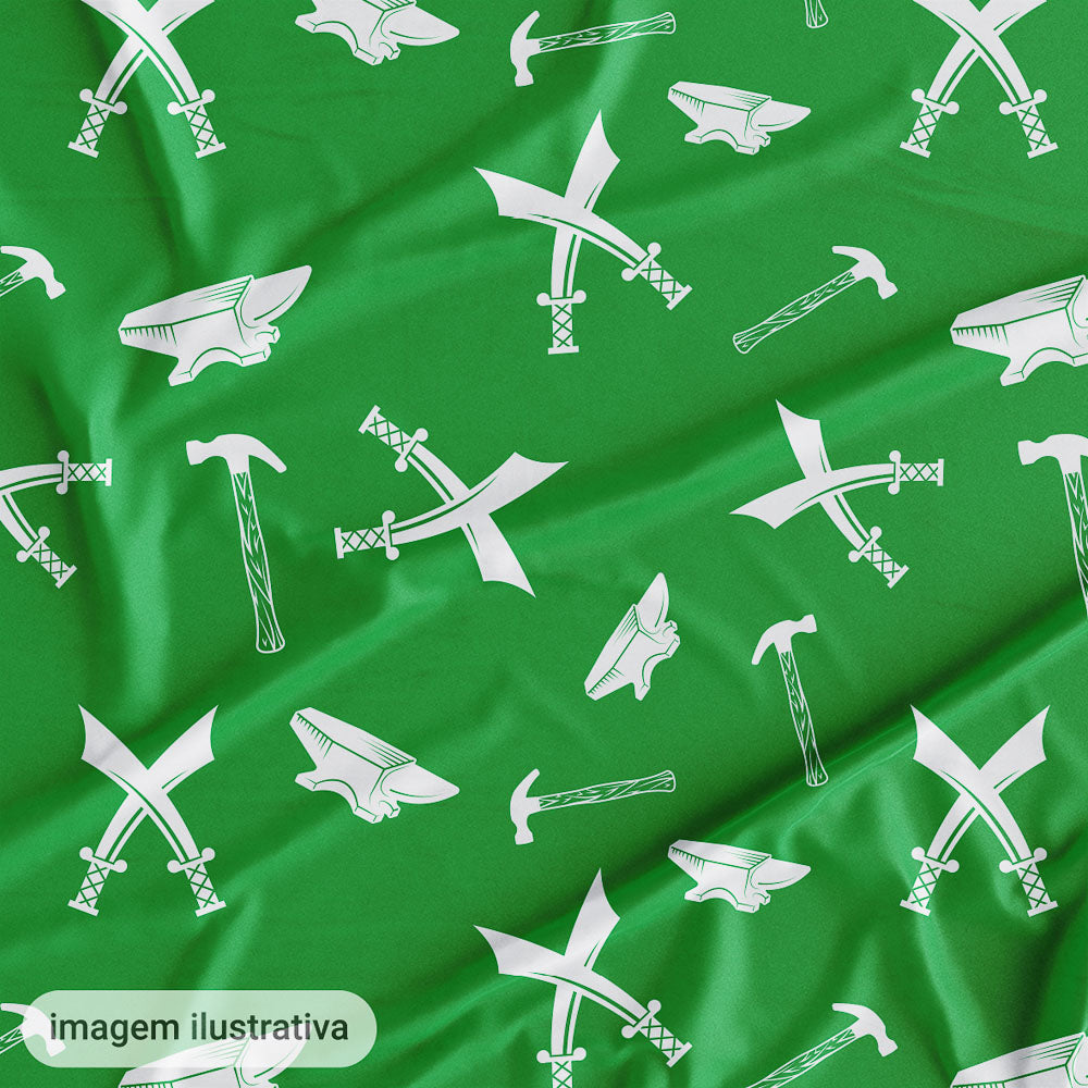 Oxford Digital Martelos de Ogum Fundo Verde