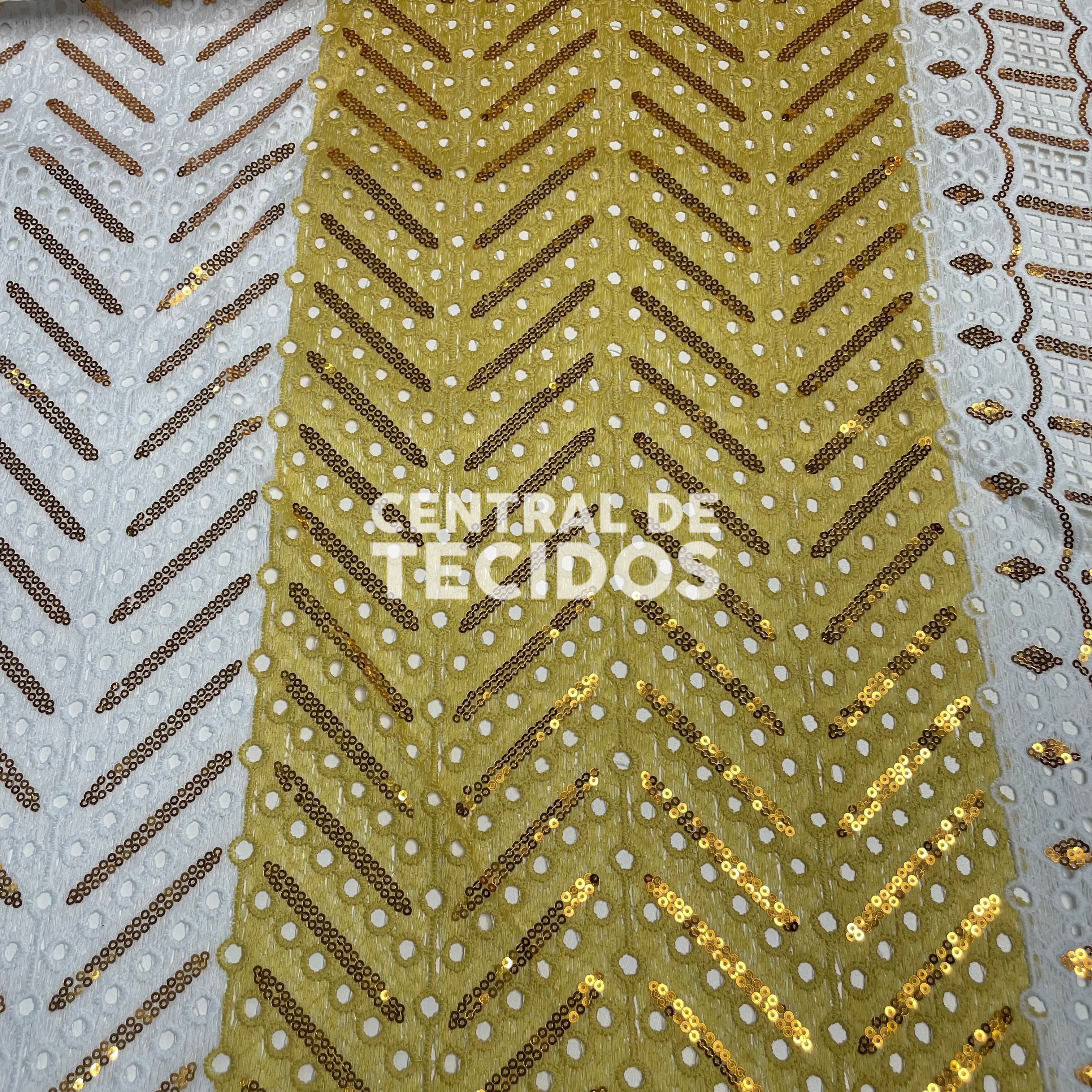 Guipir Zanzibar Branco e Amarelo