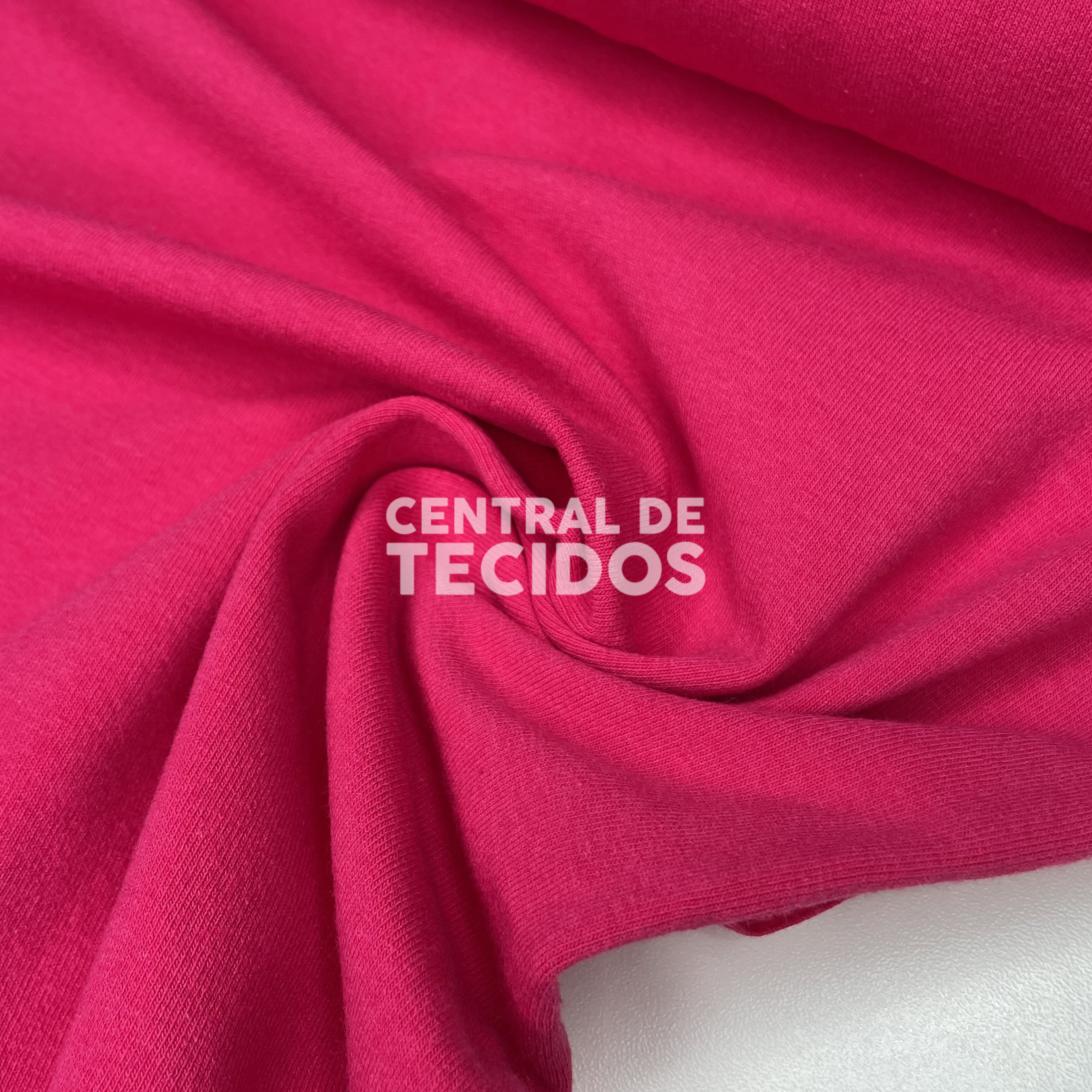 Malha Cotton Rosa Choque