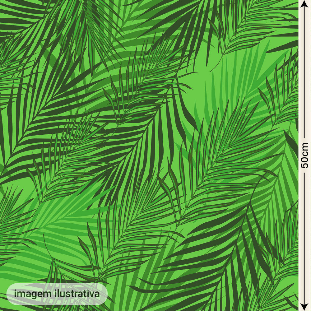 Oxford Digital Folhagem Verde