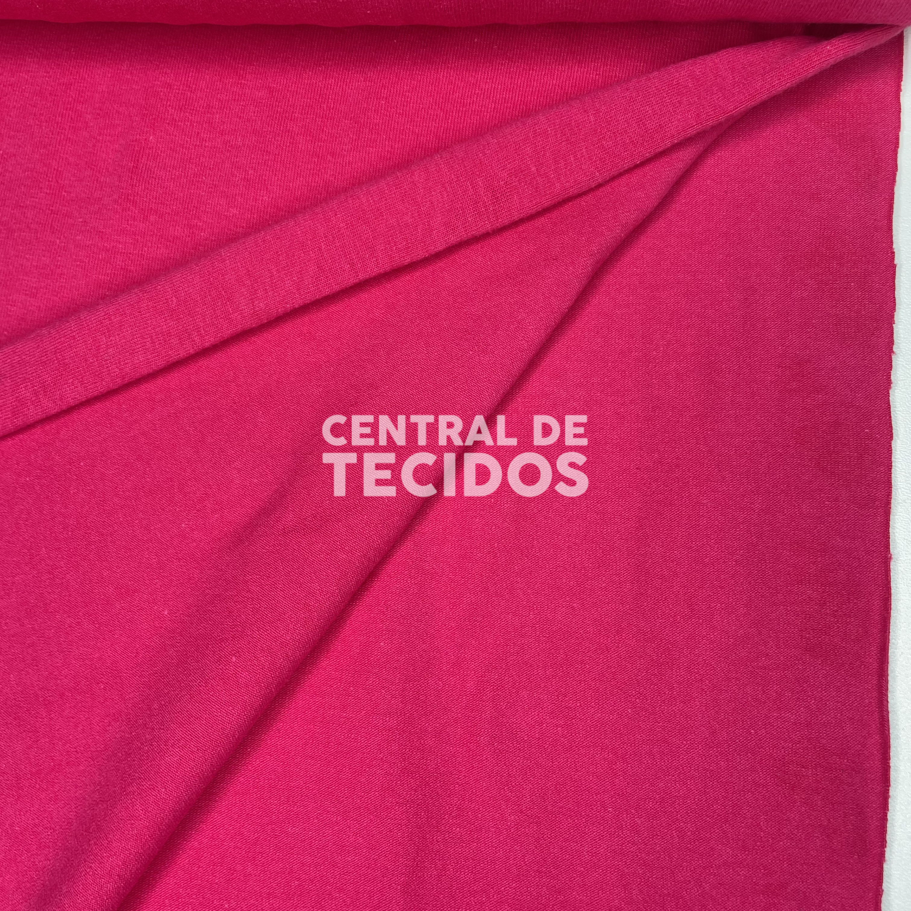 Malha Cotton Rosa Choque