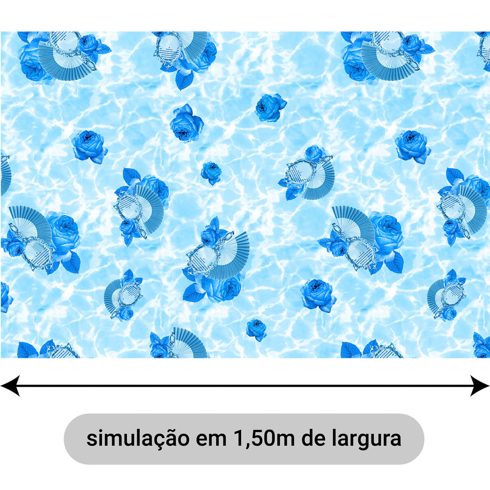 Oxford Digital Iemanjá Rosas Espelhos Âncoras