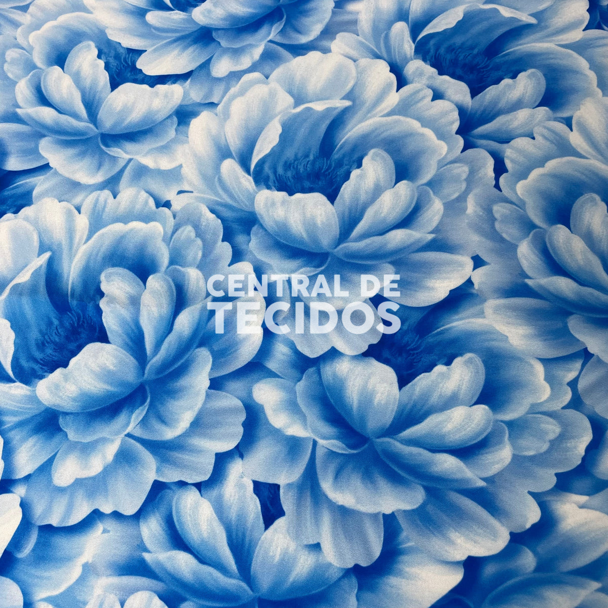 Oxford Digital Tribal Peôneas Azul
