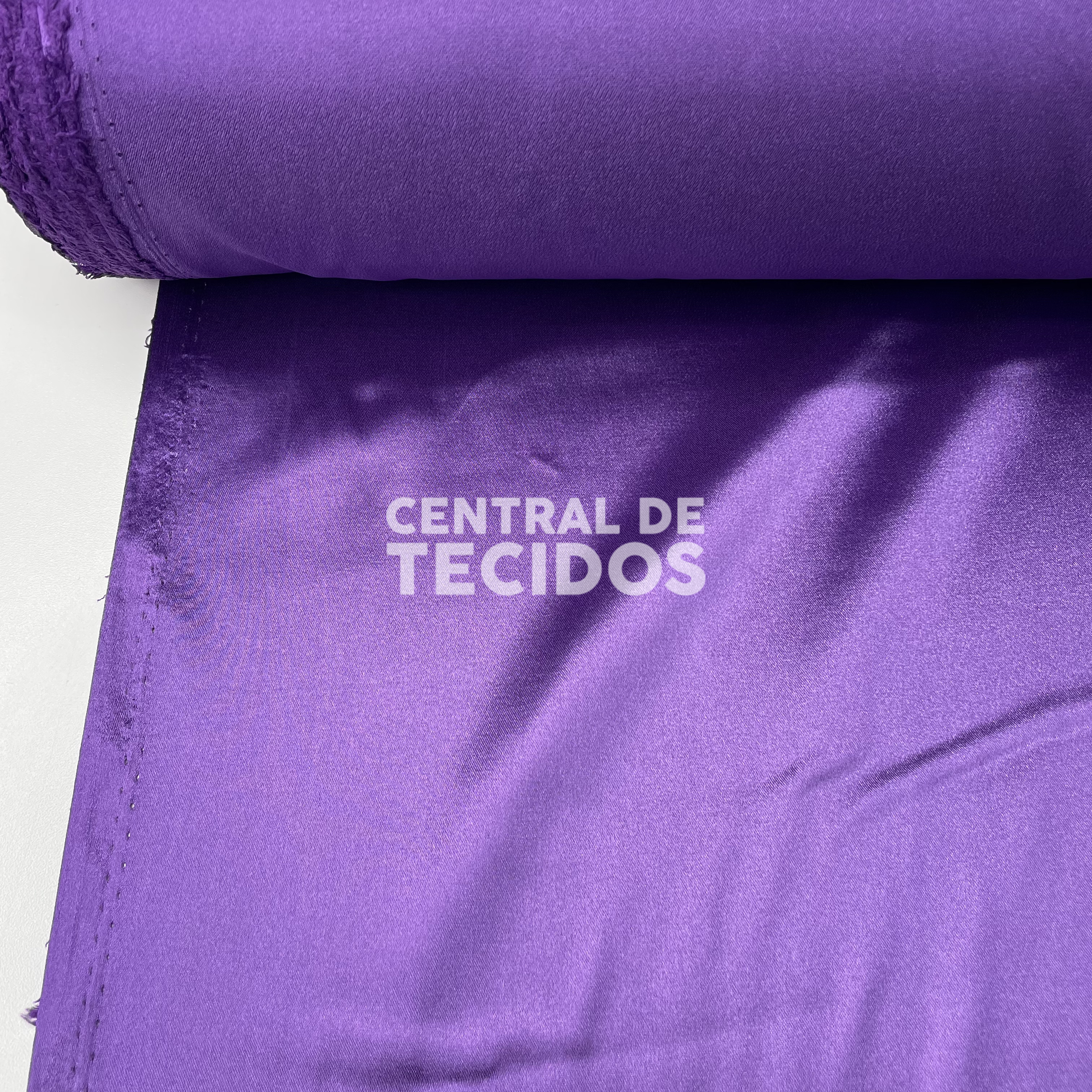 Cetim com Elastano Roxo