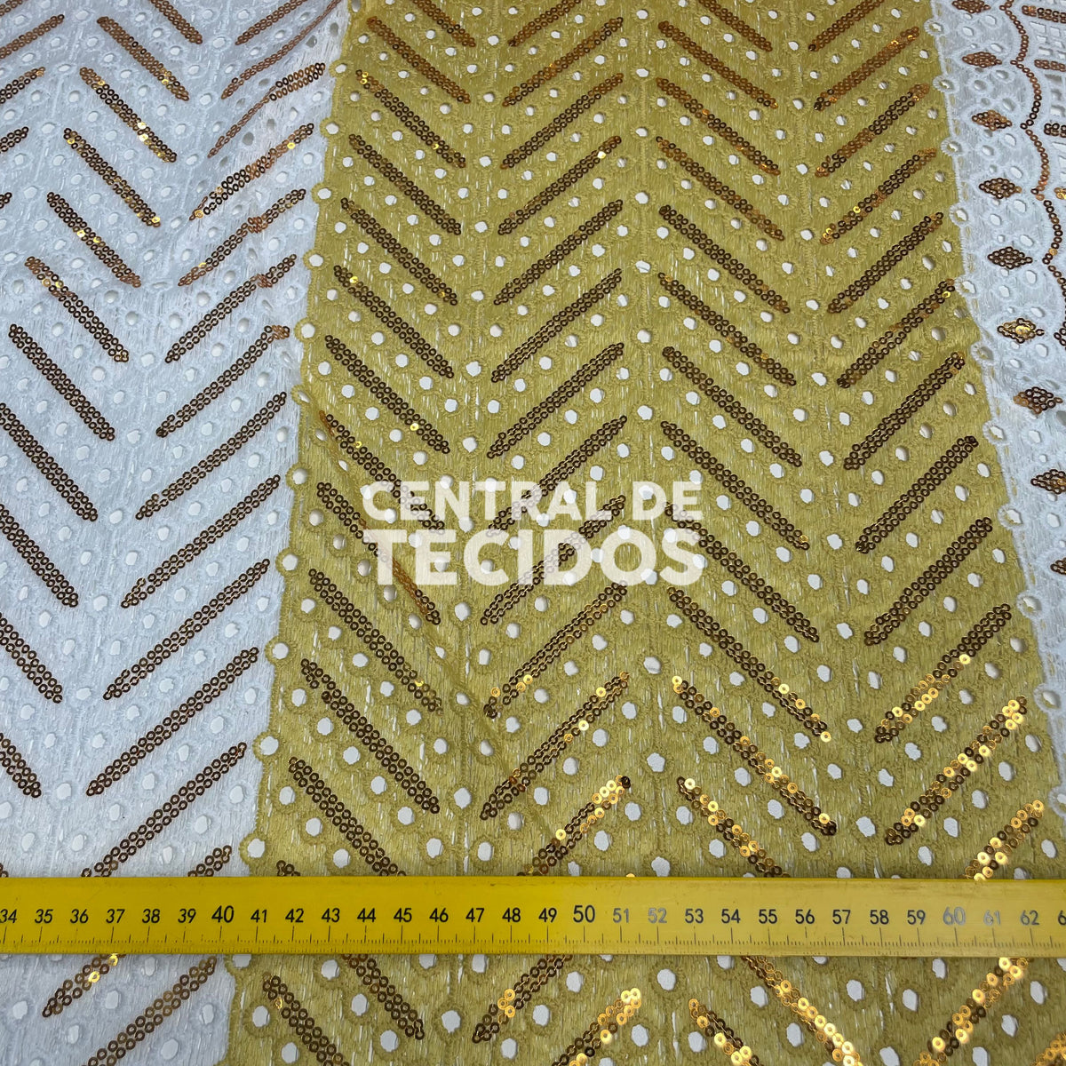 Guipir Zanzibar Branco e Amarelo
