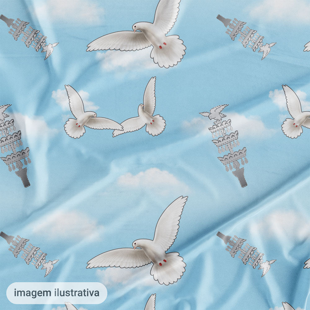 Oxford Digital Oxalá Pombas Fundo Céu