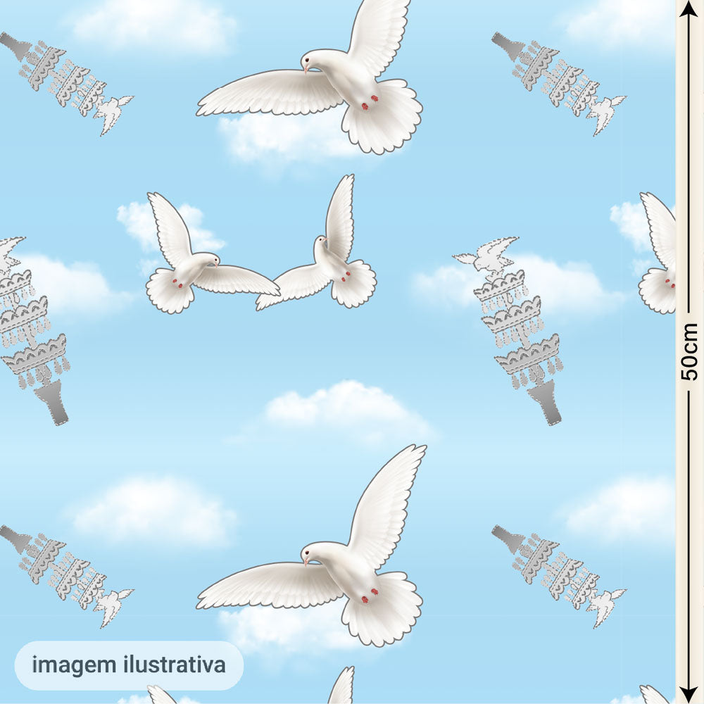 Oxford Digital Oxalá Pombas Fundo Céu