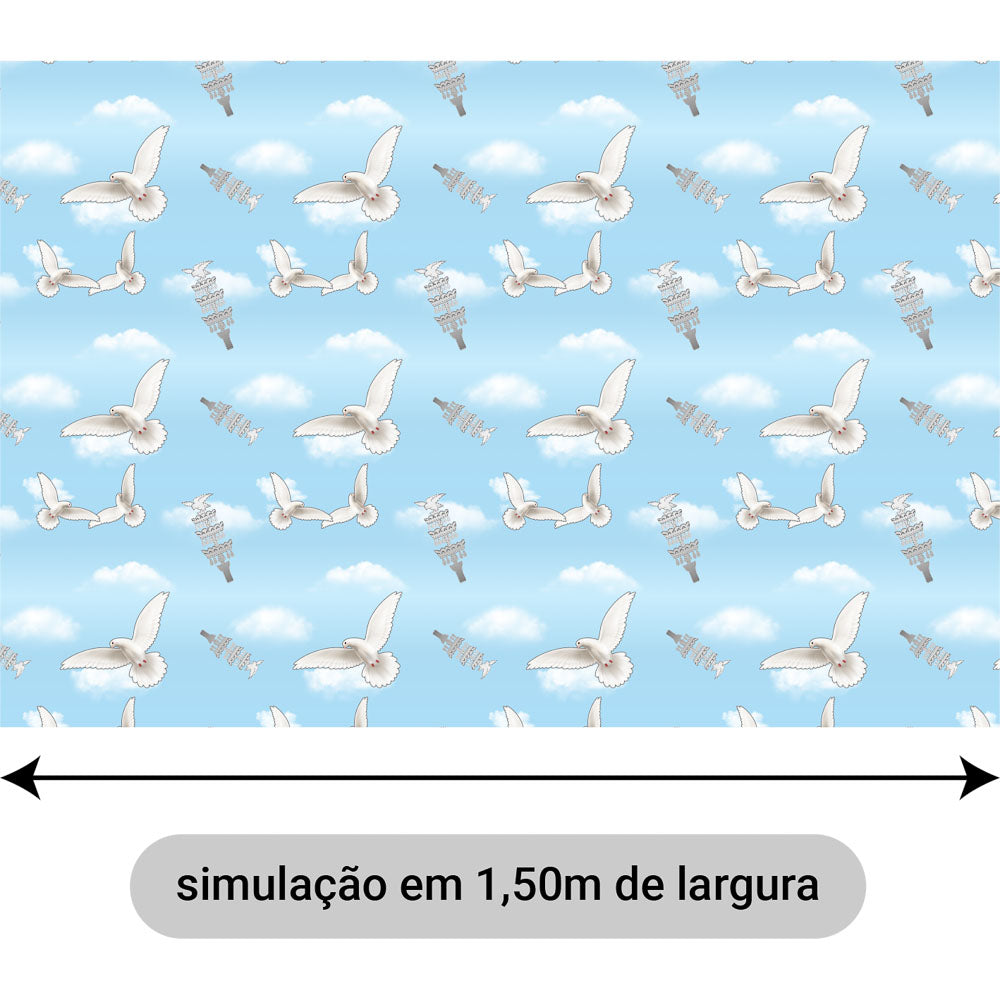 Oxford Digital Oxalá Pombas Fundo Céu