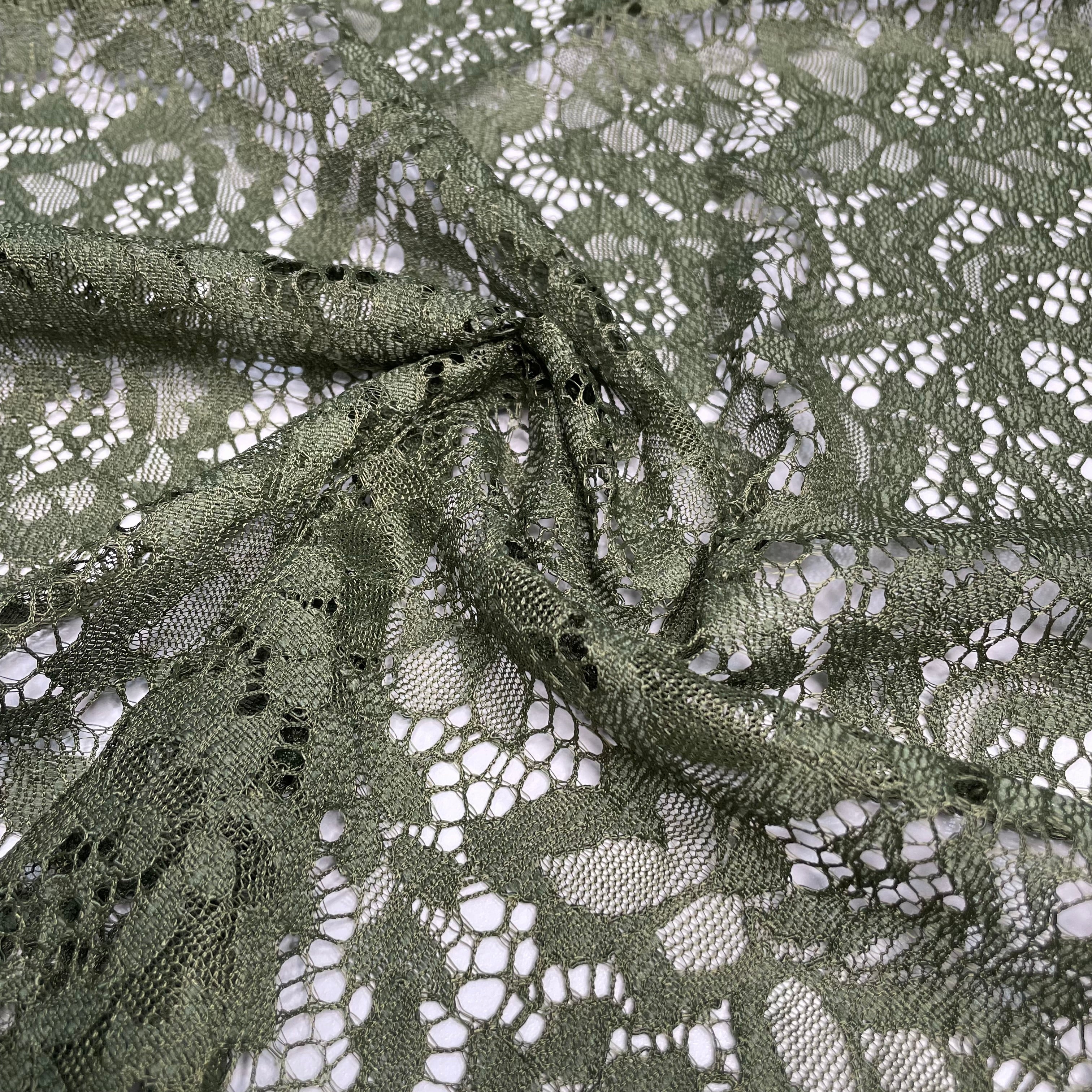 Renda Hope Lace Verde Musgo