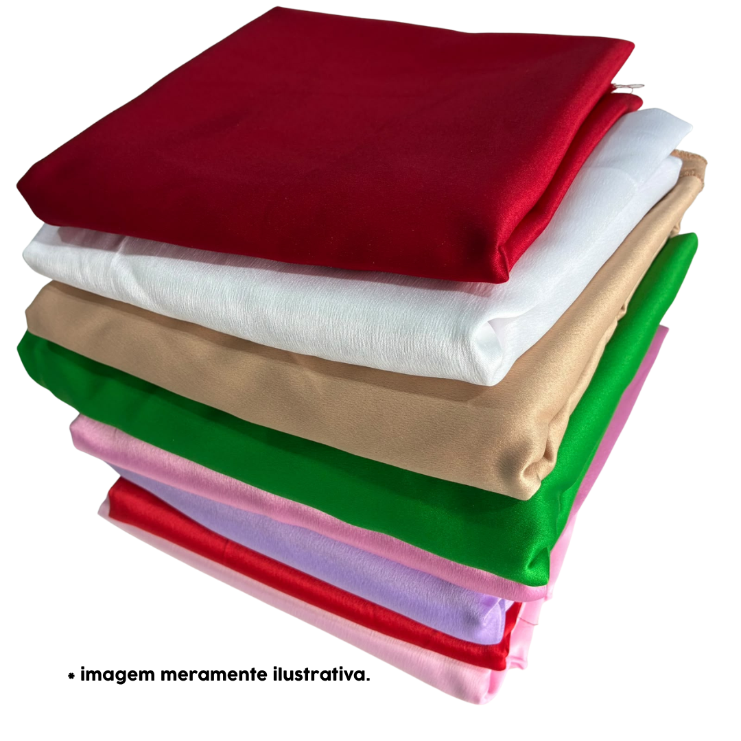 Kit Retalhos Crepe Amanda 1kg