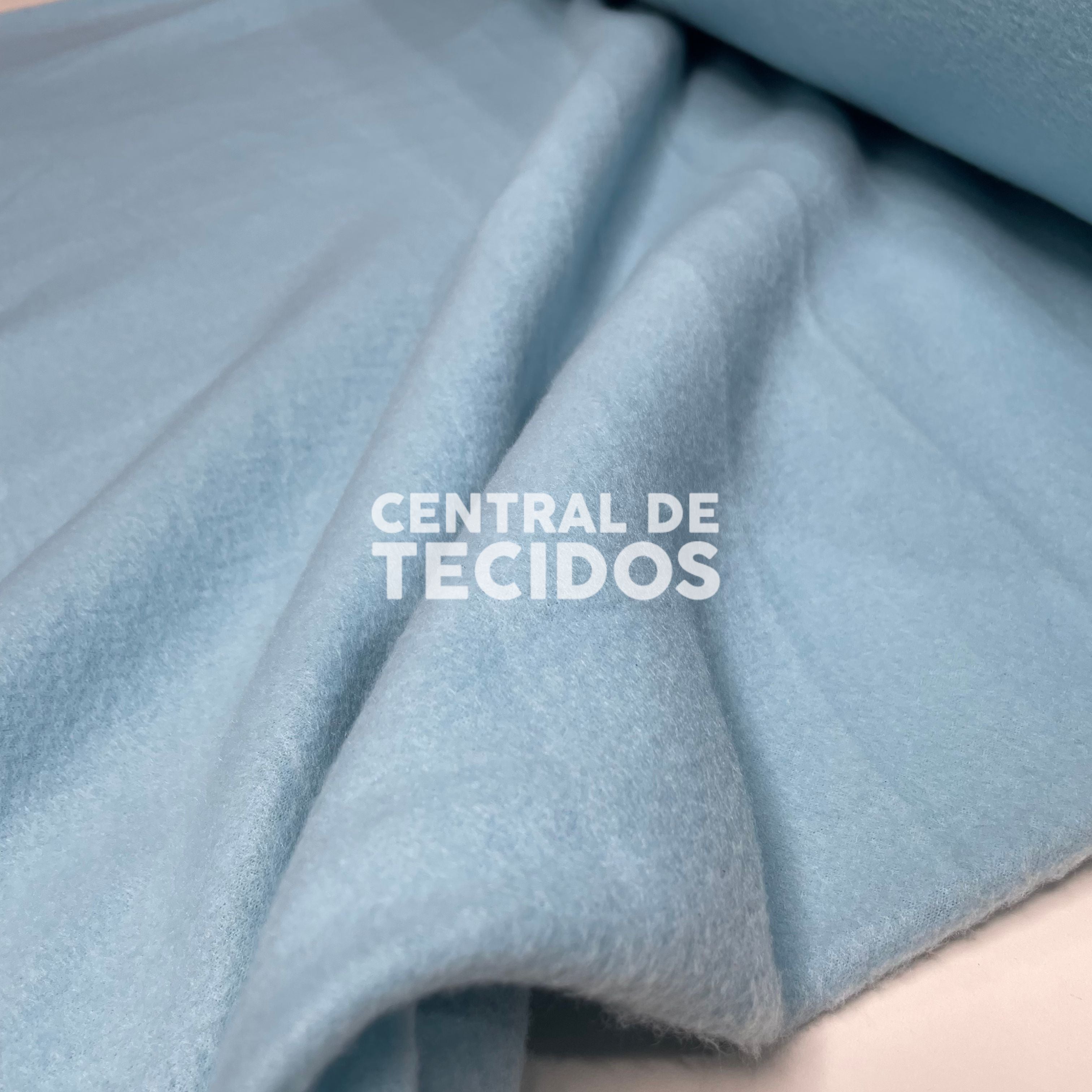 Soft Liso Azul Bebê