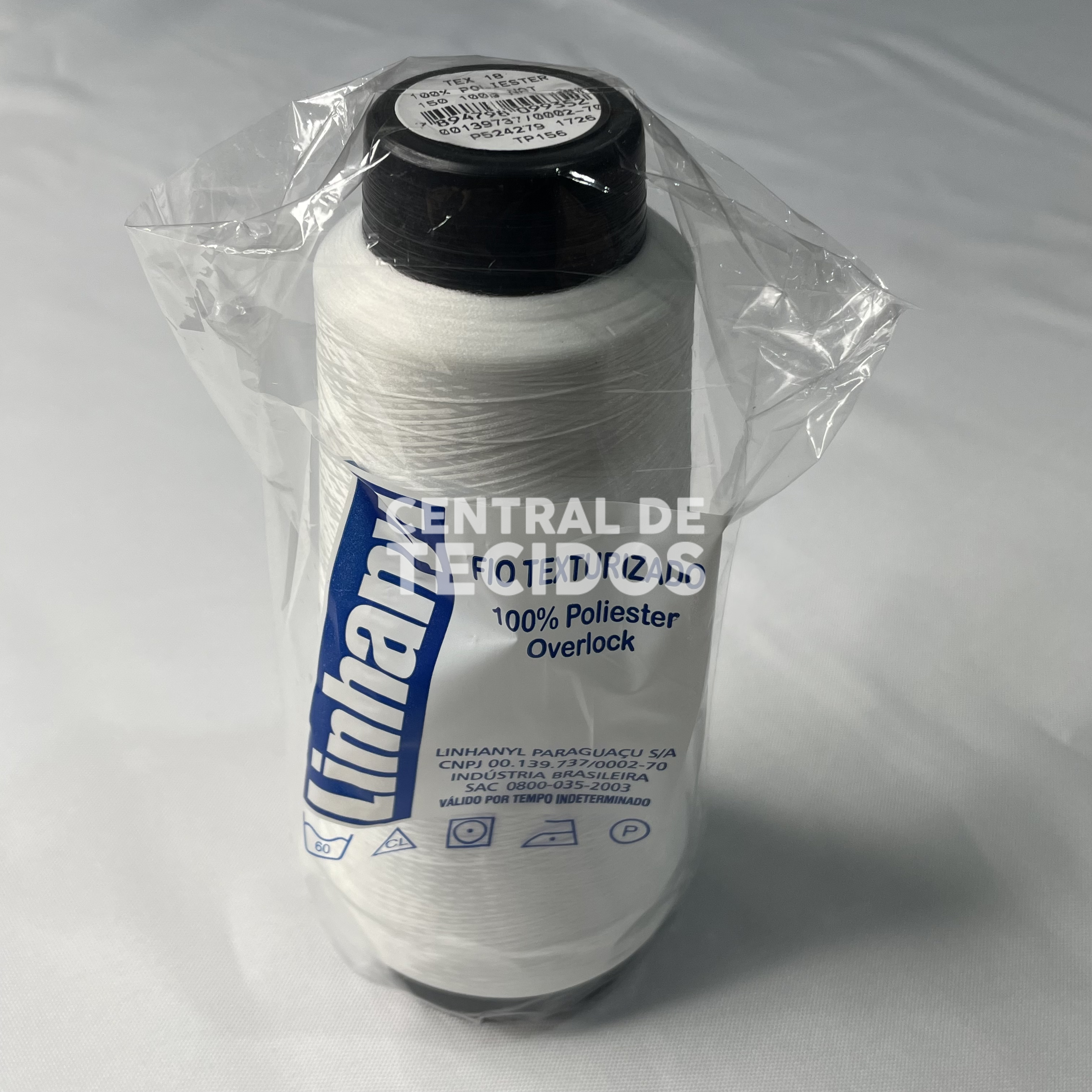 Fio Overlock 100g Linhanyl Branco