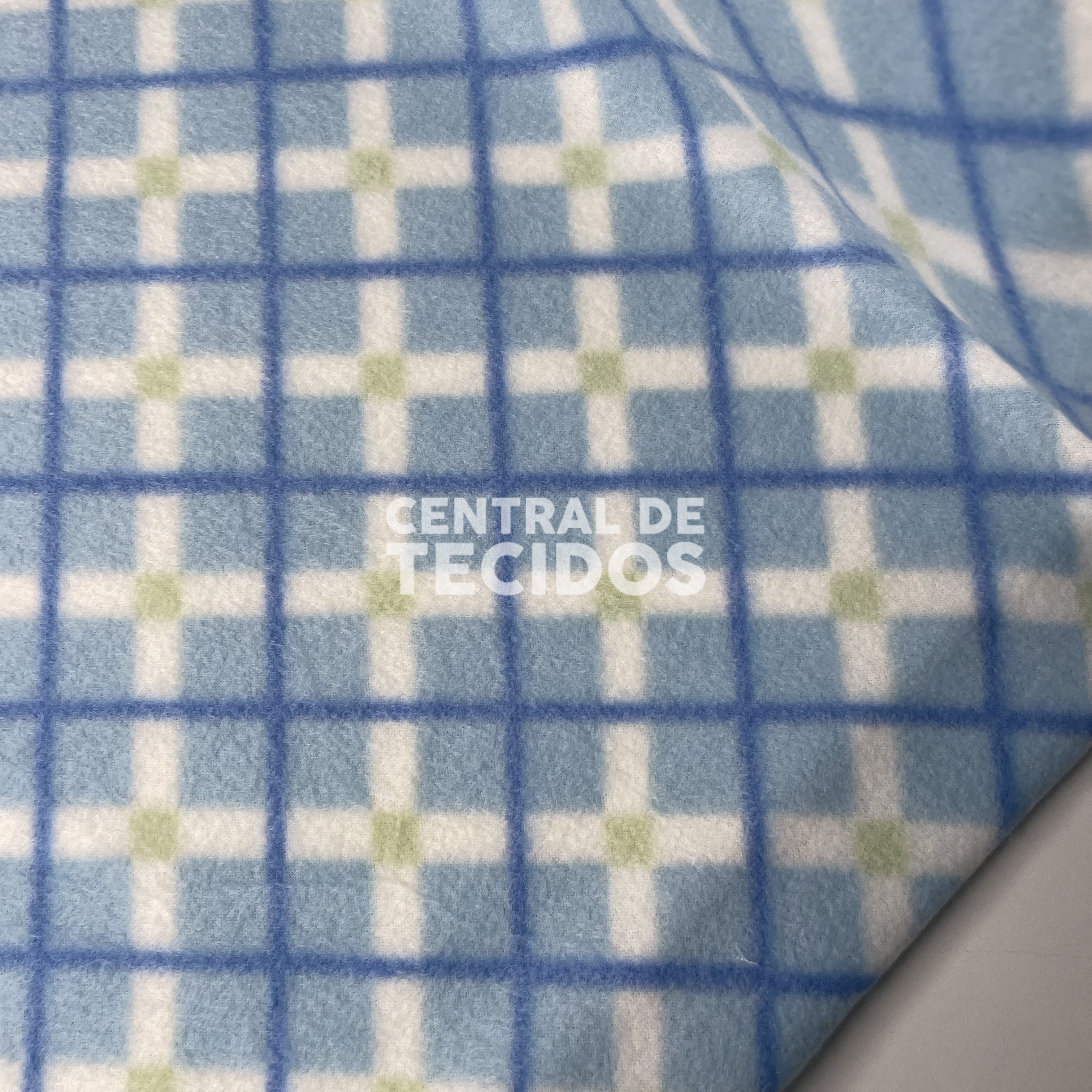 Soft Térmico Xadrez Azul