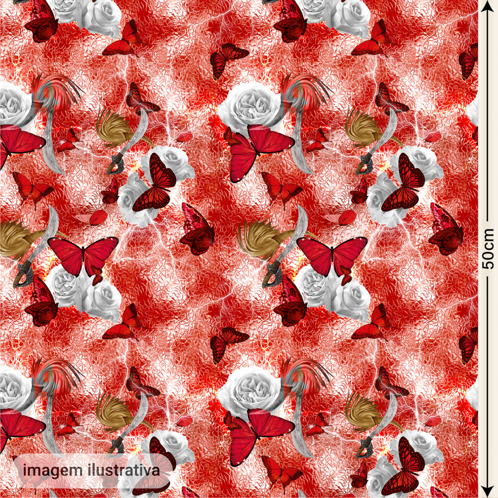 Oxford Digital Borboletas e Rosas