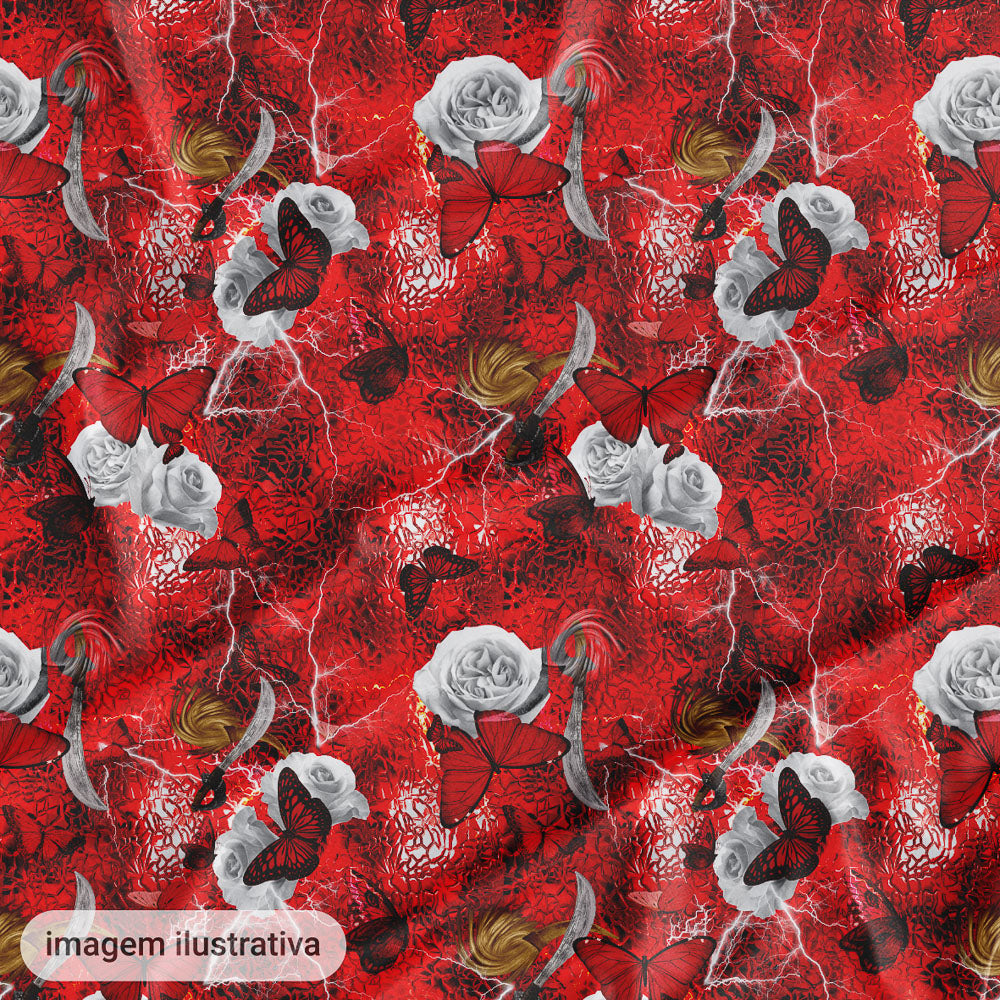 Oxford Digital Borboletas e Rosas