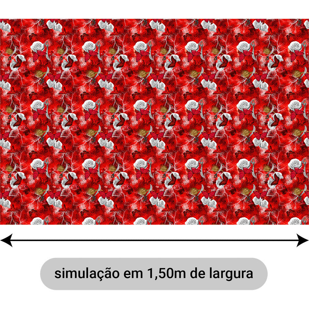 Oxford Digital Borboletas e Rosas