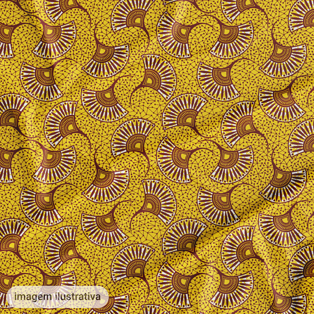 Oxford Digital Leque Amarelo