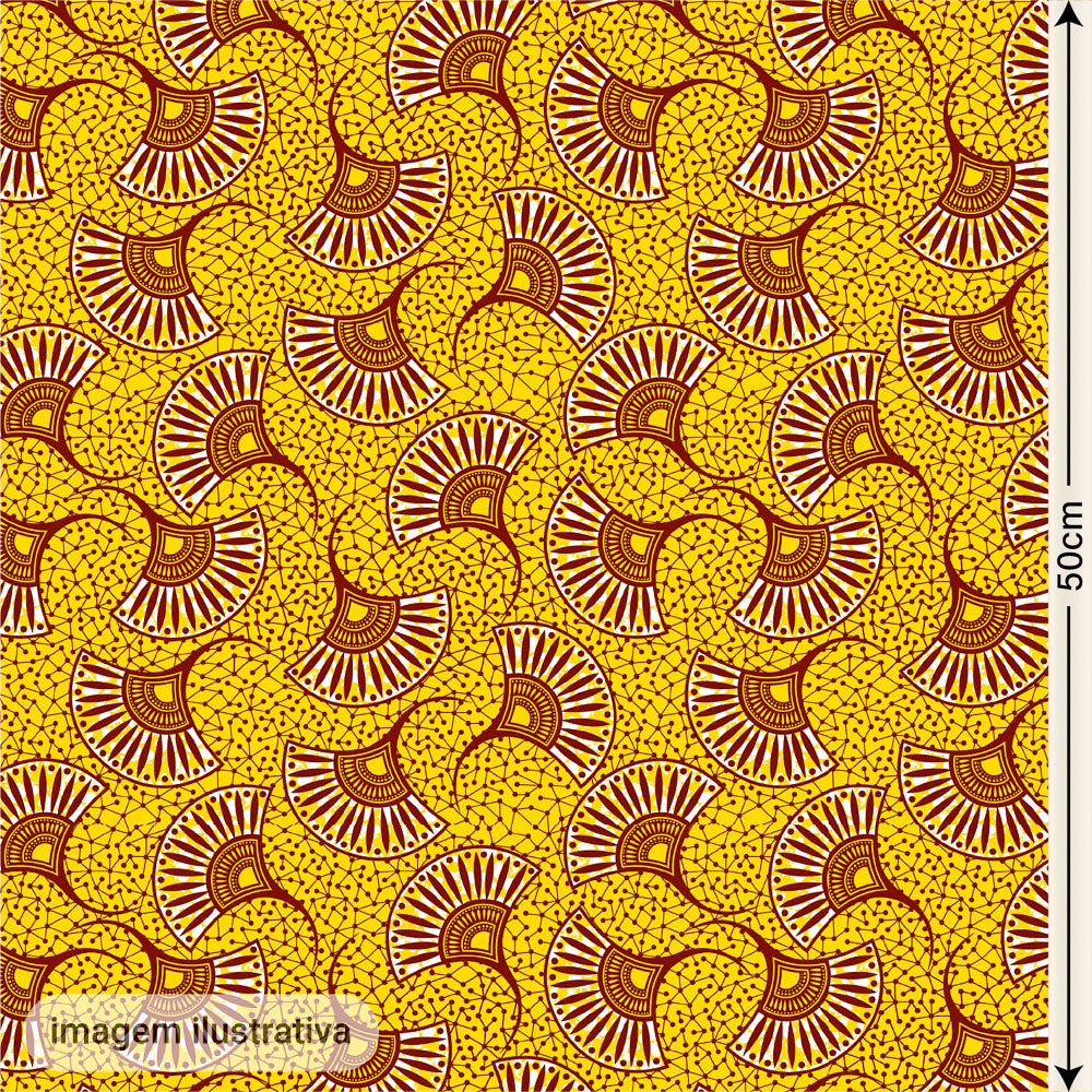Oxford Digital Leque Amarelo