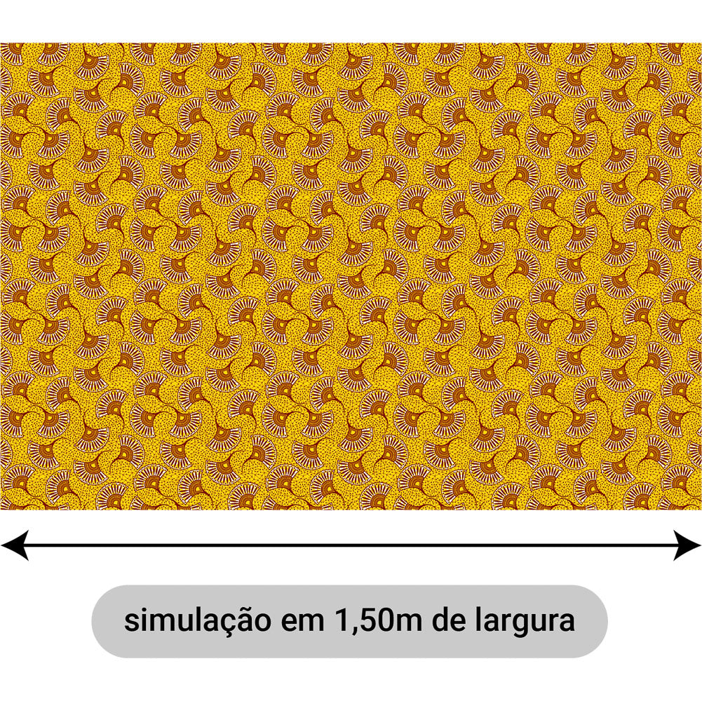 Oxford Digital Leque Amarelo